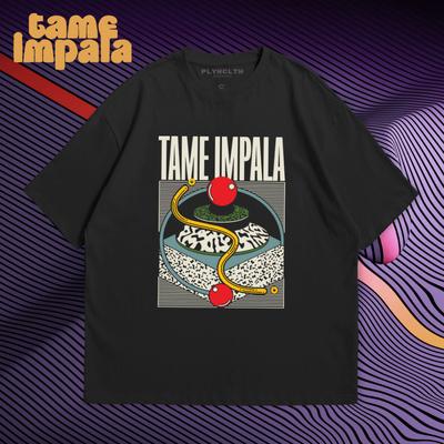 Australische Psychedelic-Band Tame Impala The Less I Know The Better Print T-Shirt Herren Damen Vintage Gewaschene Baumwolle Sommer Neues T-Shirt