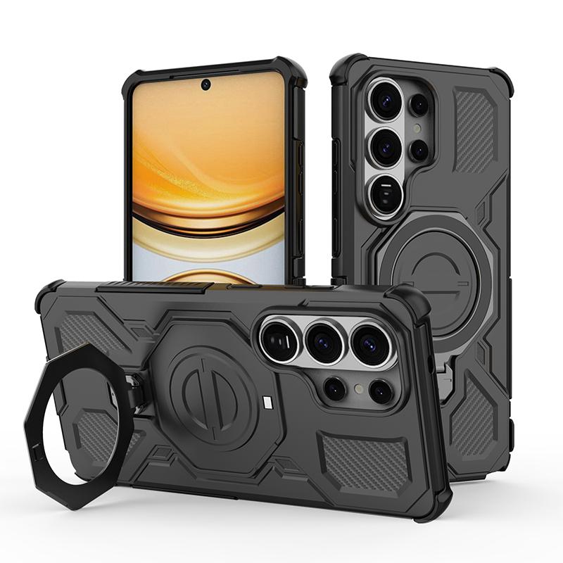 Rotating Magnetic Phone Cover Case for Samsung Galaxy S26 Ultra A57 5G S26 Plus S25 FE A37 A17 A56 A36 A16 Back Covers