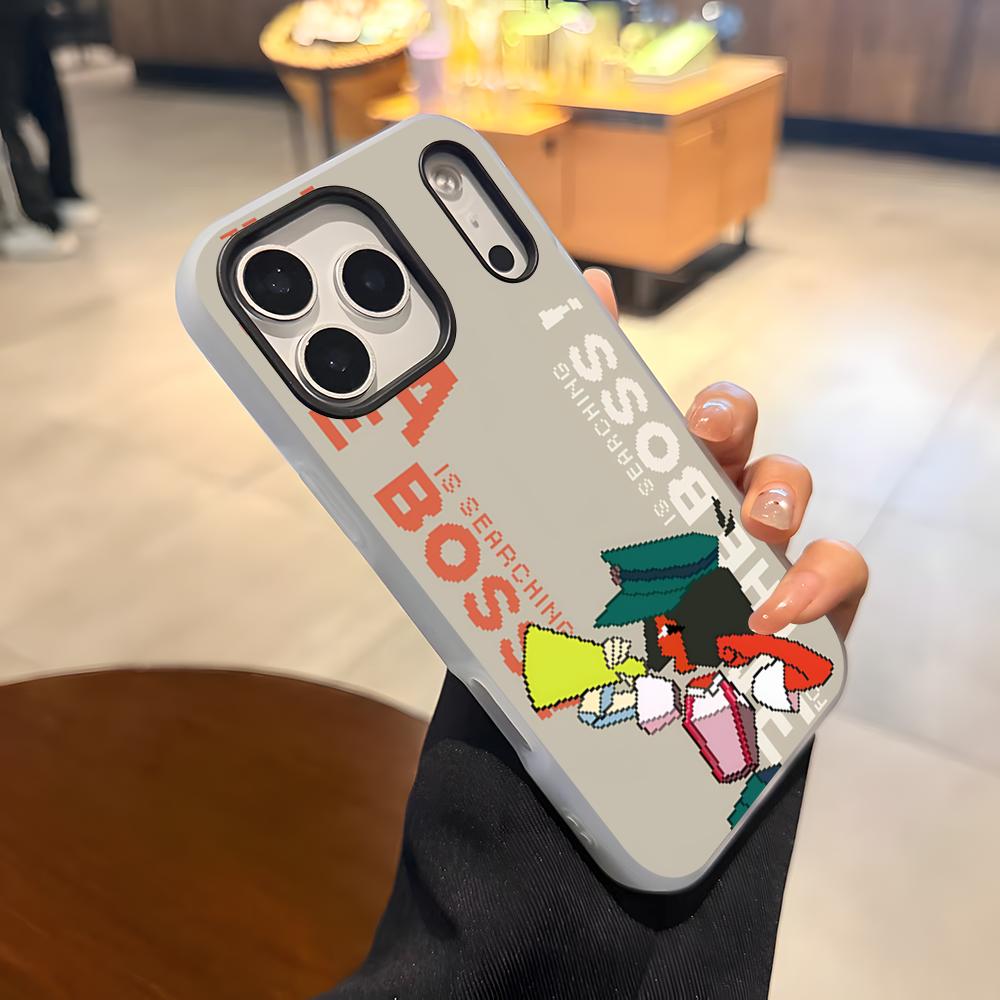 

E-ENA Dream B-BBQ Phone Case For IPhone 17 Air 16 E 15 14 Plus 13 12 11 Pro Max Jelly 2 In 1 Protective Case iPhone 15