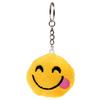 Brelok, Breloczek Do Kluczy Pluszowy Emotka, Emoji, Różne Wzory 12 Szt.