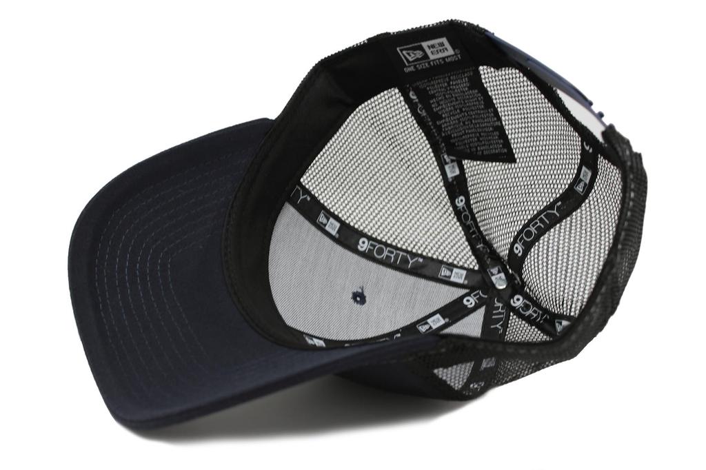New Era Mesh Cap Trucker 9FORTY Recycled Snapback Cap DEEP NAVY Free Size