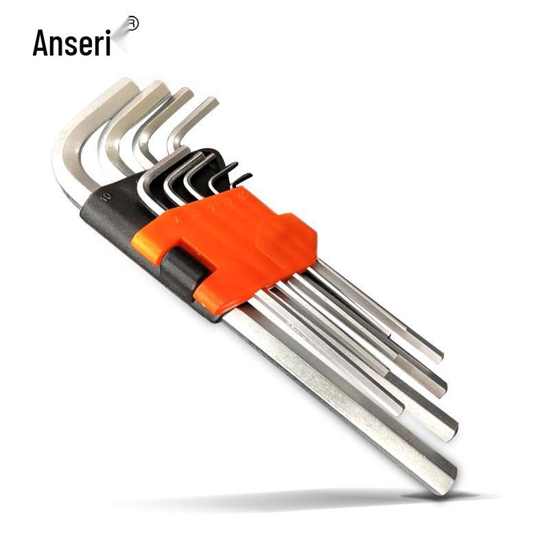 Набор Г-образных шестигранных ключей Ansell из 9 предметов 9-Piece Set