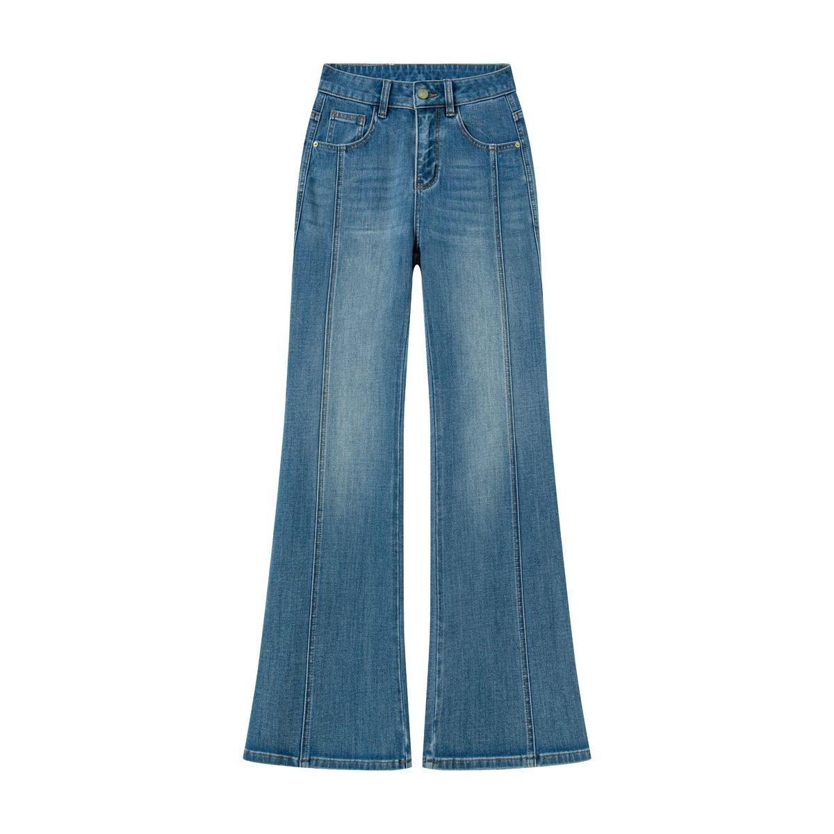 

Джинсы клеш с высокой талией Aurora 360° Classic Blue 3XL (80-90kg)