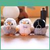 Penguin Cute Cartoon Pendant Plush Keychain Material Bag Charm Doll Accessories
