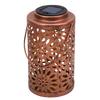 Solar Claws Projection Lamp Hollowed Out Solar Light Garden Patio Pathway Landscape Light with Handle Flower Iron