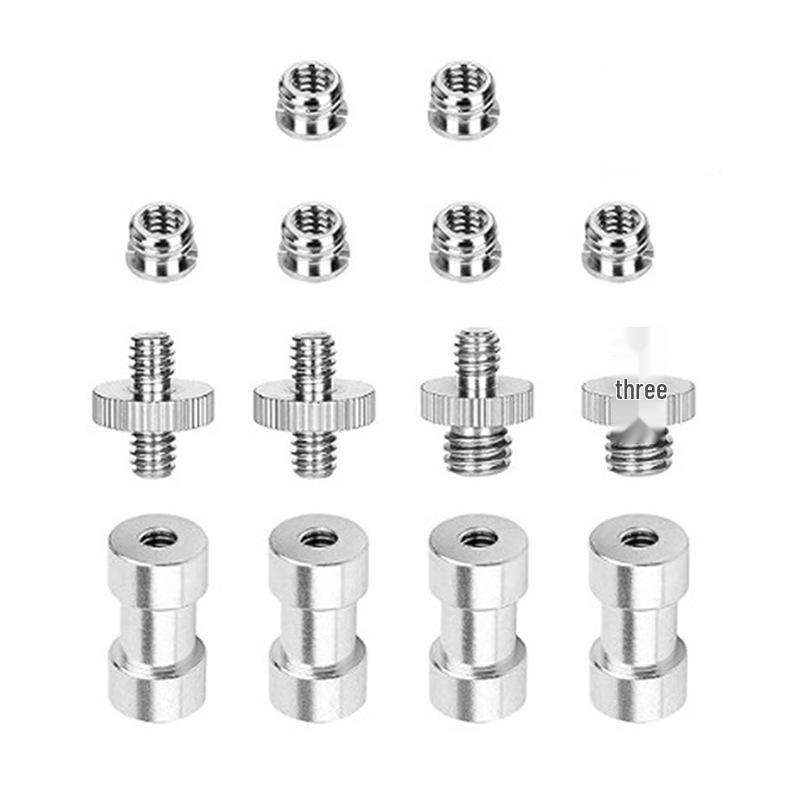 1/4 to 3/8 Hot Shoe Camera Tripod Screw Set