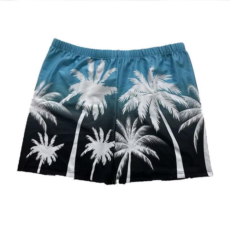 Men s Loose Fit Square-Leg Swim Trunks