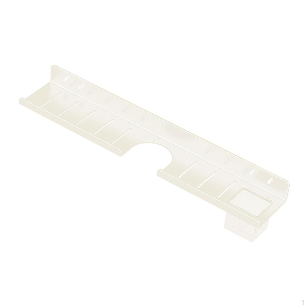 Bathroom Rack Wall Shelf Elegant Lightweight Toilet Mirror Front Over Sink for