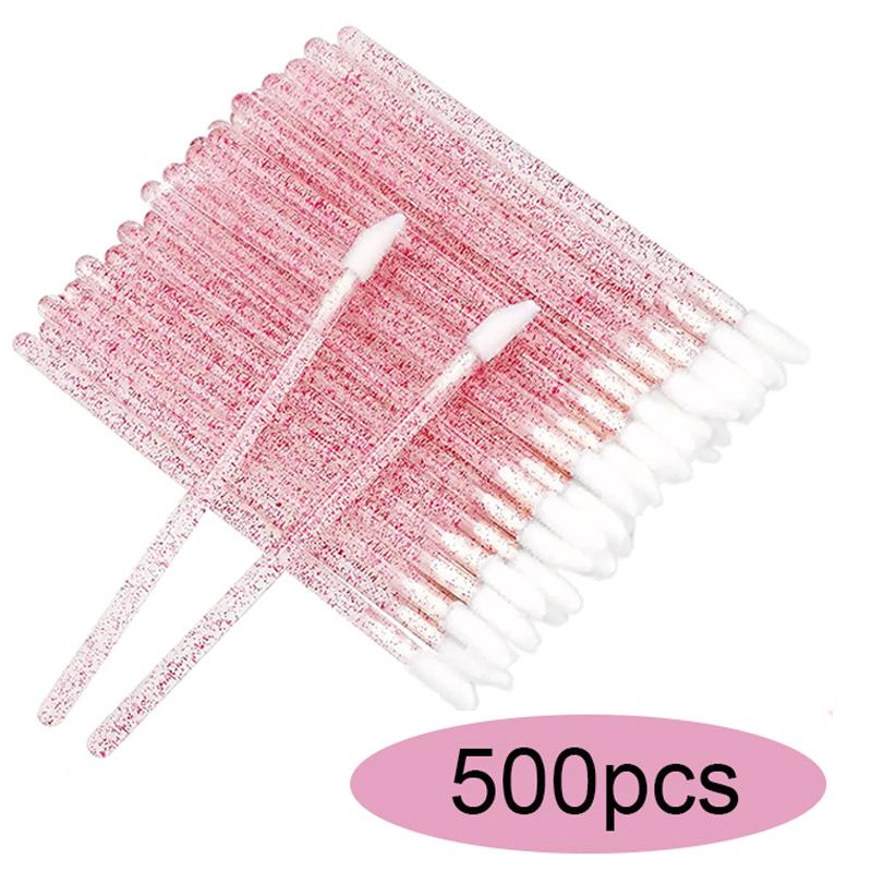50/100/300/500 uds. Cepillos para Cejas Pestañas Rastrillos para Pestañas Aplicadores de Varitas de Máscara para Extensión de Pestañas Herramienta de Maquillaje LAUKISS