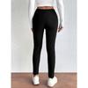 Plush Lined Thermal Pants High Waist Tights For Winter Fleece Leggings