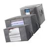 Clothes Storage Bag Large Capacity Foldable Clothing Moving Bag with Front Transparent Window