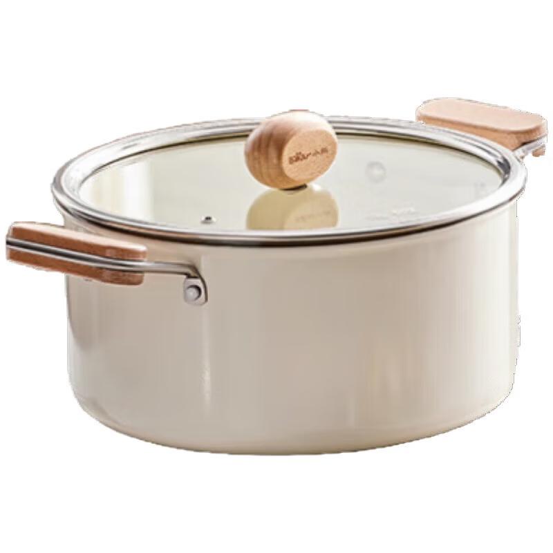Bear 22cm Titanium Ceramic Multi-functional Non-stick Pot