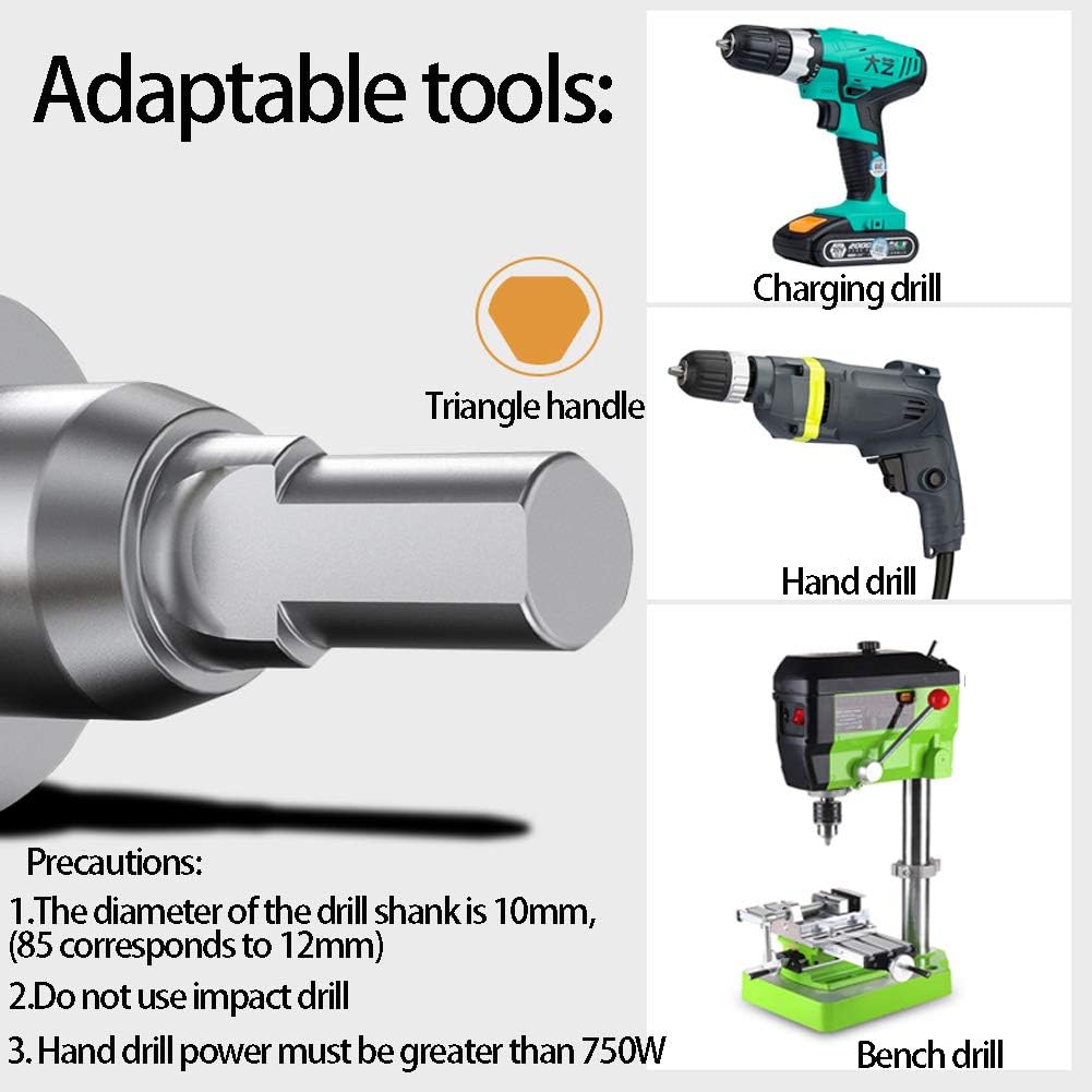 Stepped Pilot Drill Bit for Carbide Hole Saw 22.5mm Cut Dia Spiral Hole Opener