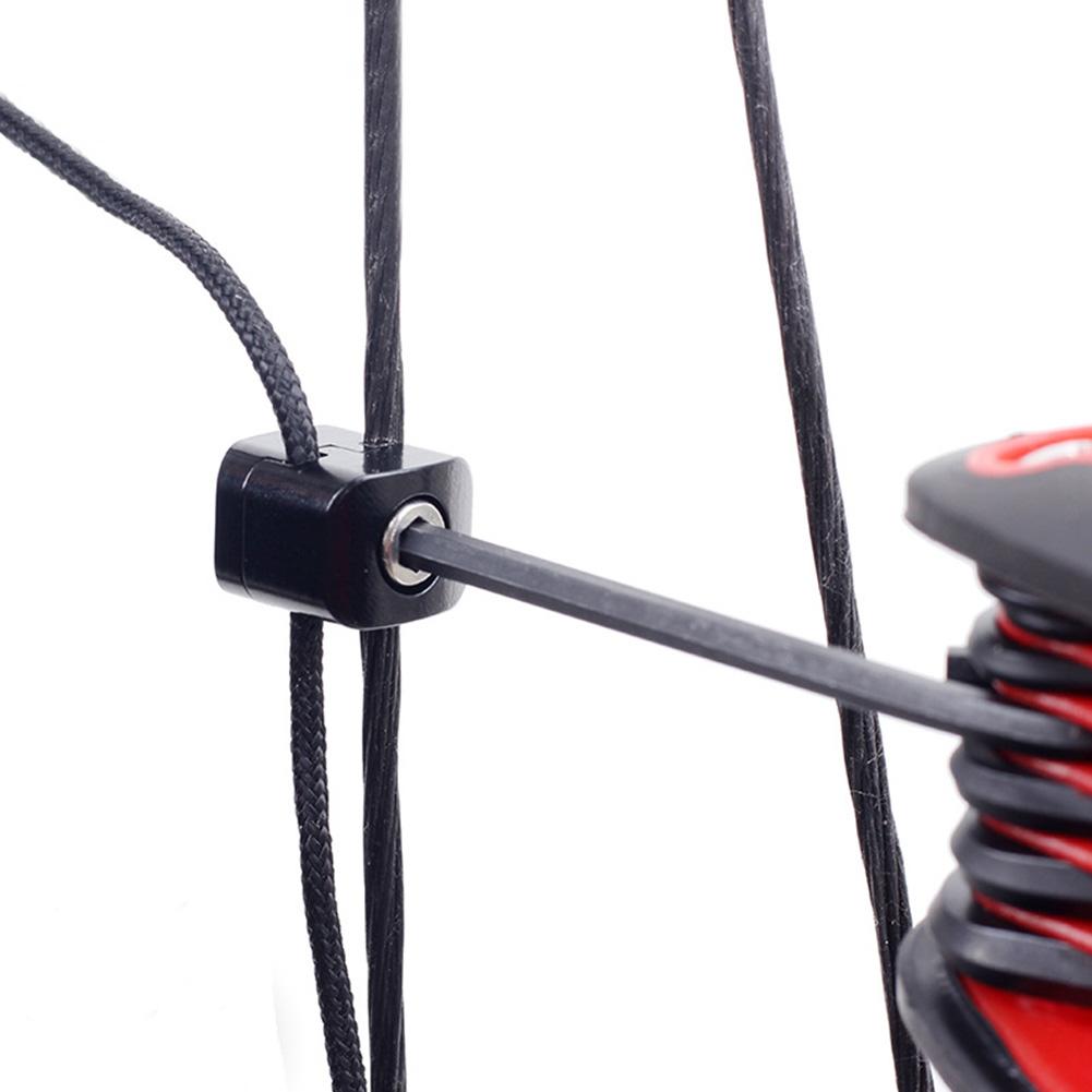 Bowstring Metal Clamp Ultra Arrow Rest Fastener Clip Clamps Archery Compound Bow Part Archery Accessories