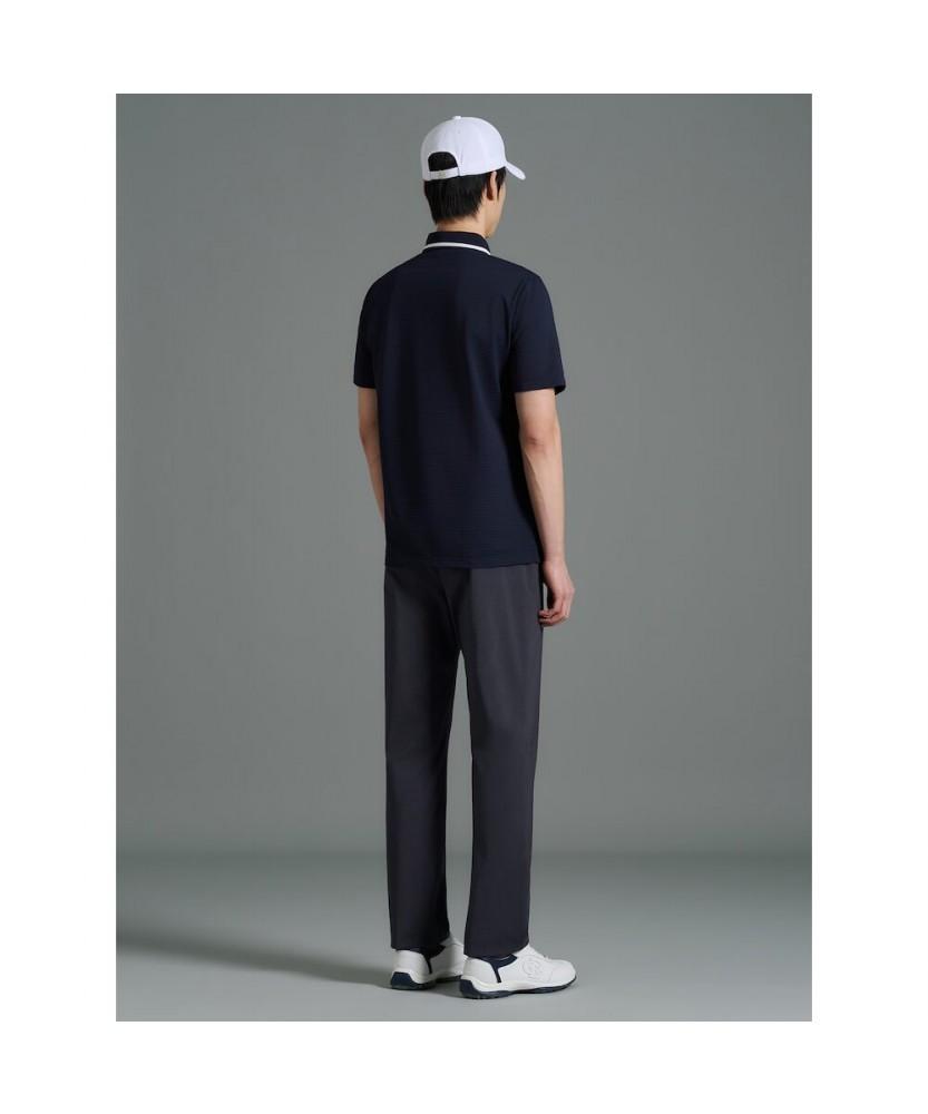 BEANPOLE GOLF Men'S Summer Fine Pattern Straight Pants - Navy