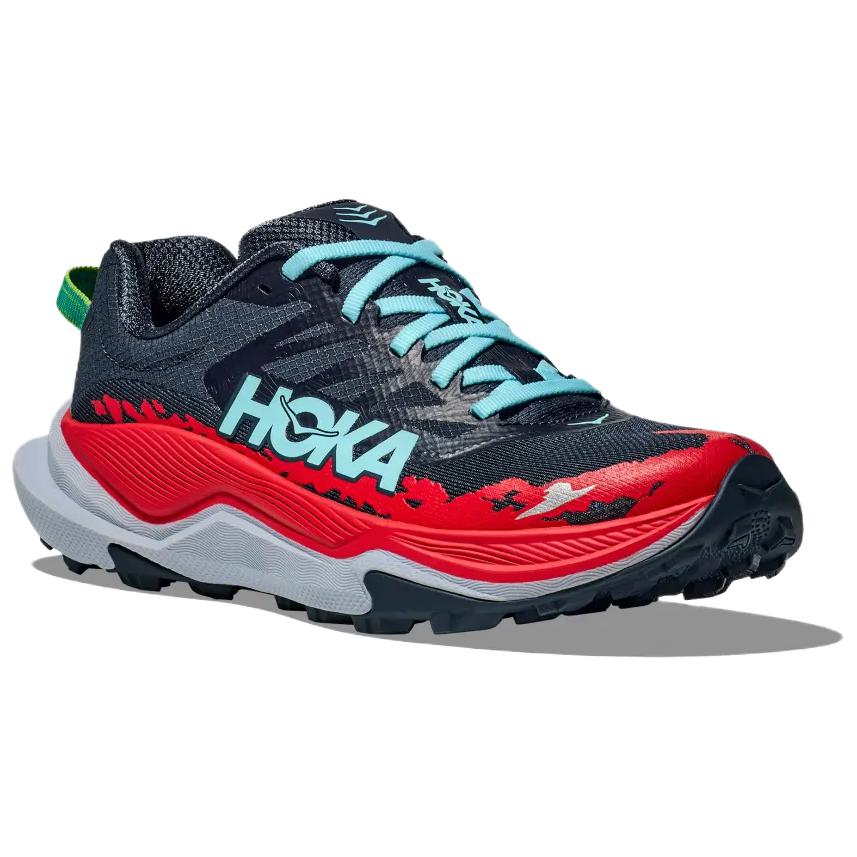 HOKA Torrent 4 Stormy Skies Cerise Men Sneakers Blue 1155115-SSC