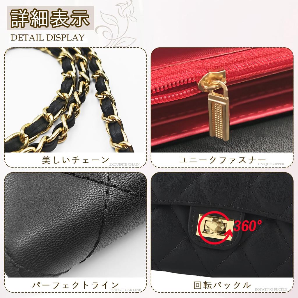 Aouduo Yomi Smartphone Shoulder Bag for Women Fragrance Diamond Cell Phone with Smartphone Shoulder Wallet Card Commuter [Small Pattern] Pouch,