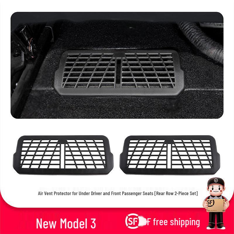 Tesla Model 3/Y/YL Rear AC Vent Protective Cover