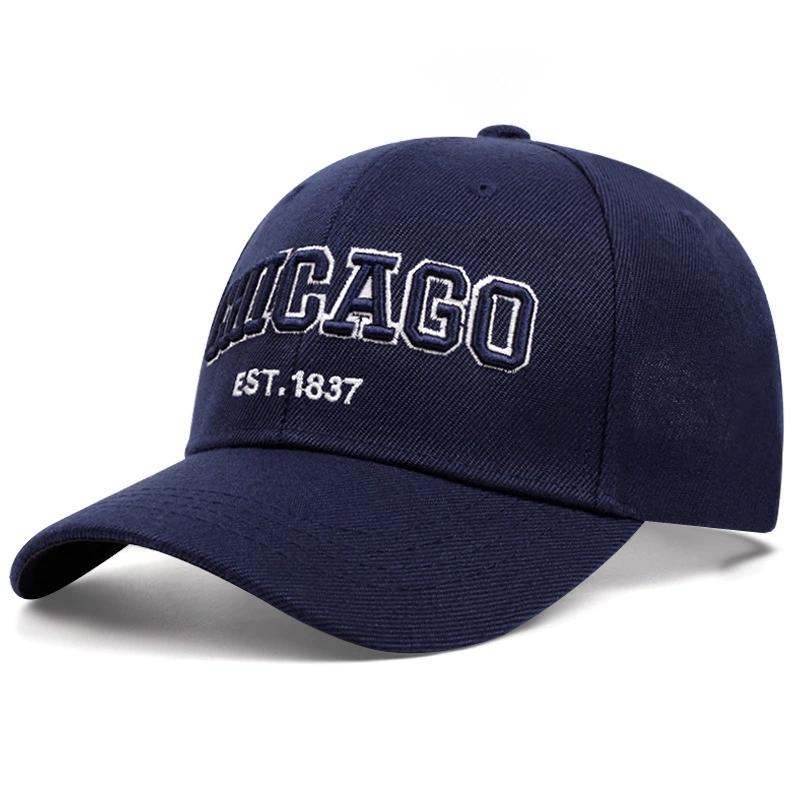 Summer Men Mesh Baseball Cap Outdoor Sport Chicago Letter Snapback Hat For Women Unisex Breathable Caps Hip Hop Trucker Hats