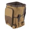 Bucket Organization Bag Round Shape Large Capacity Portable Handle Khaki Outdoor Bucket Tool Bag