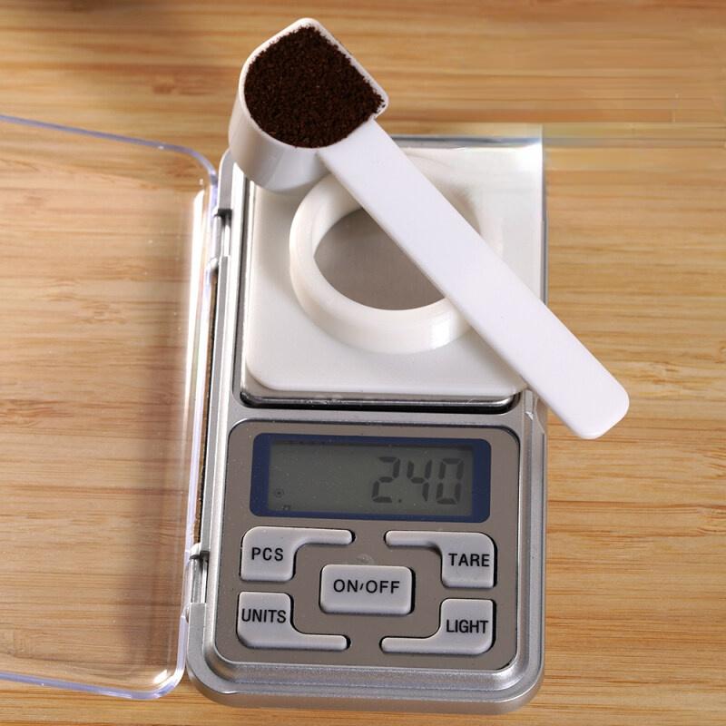 i Cafilas [S1SE] 5PCS Spoon Good Coffee Scoop Food Grade PP Clean Strong Packed In A Plastic Bag for Coffee Powder Capsule