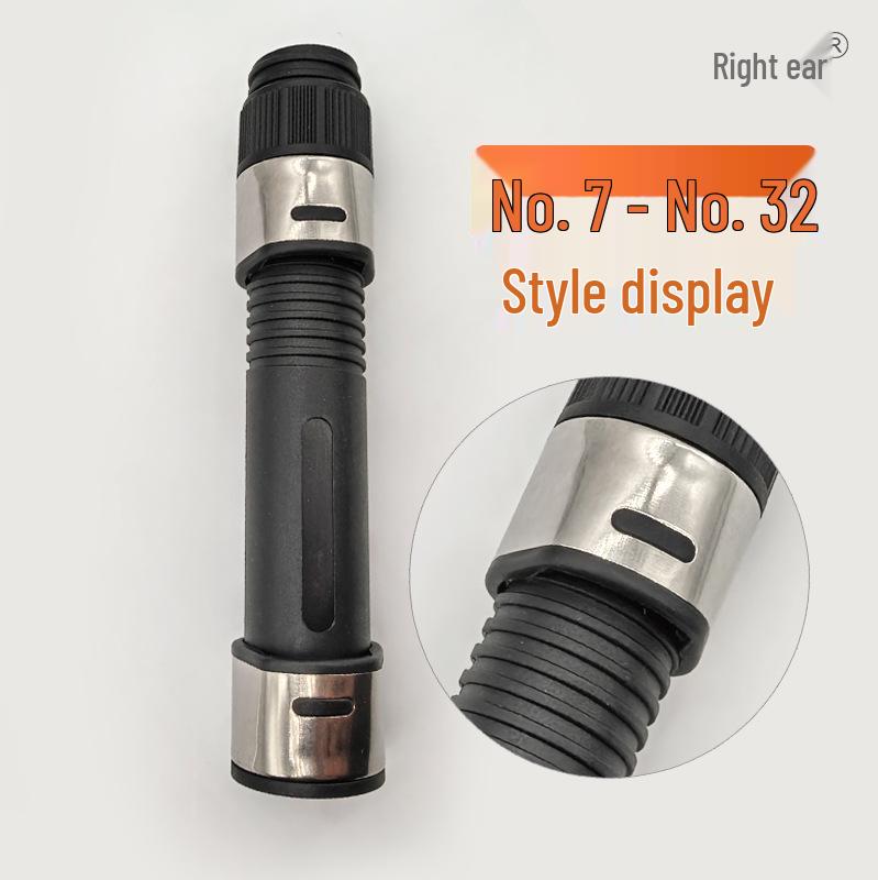Stainless Steel & Plastic Fishing Reel Seat Holder for DIY Rod Modification