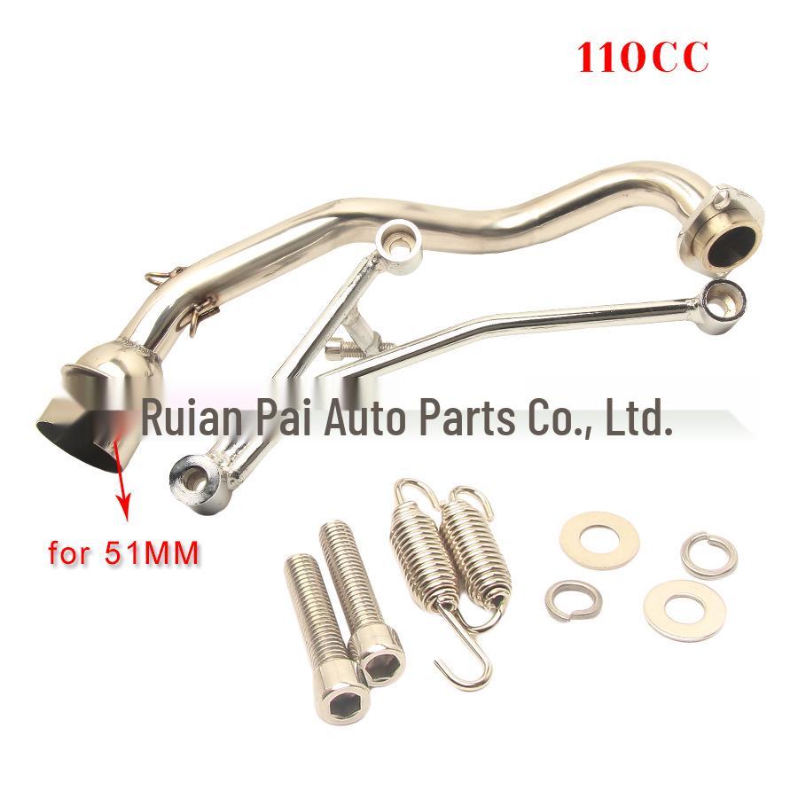 Yamaha GY6 125/110CC Exhaust Mod: Street Sound Enhancement with Middle Bracket