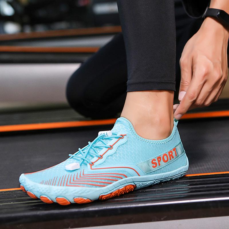 2024 Men's & Women's Fitness & Yoga Five-Finger Indoor Shoes - Wear-Resistant Treadmill & Skipping Rope Shoes