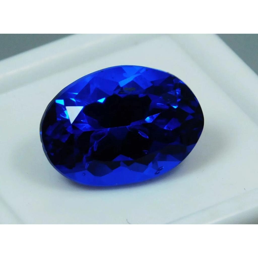 8-10 Ct Blue Cobalt Spinel Oval Cut Beautiful Certified Loose Gemstone