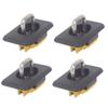 Zurrschrauben Einziehbarer D-Ring für die Oberseite der Ladefläche von LKW für 1998-2014 F150 1999-2013 GM 1995-2008 RAM