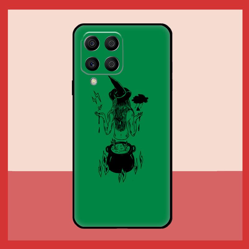 Witches Moon Witchy Mystery Totem Case For Samsung Galaxy M31 M21 M13 M33 M53 M15 M35 M55 M16 M36 M56 M12 M32 M52 M14 M34 M54