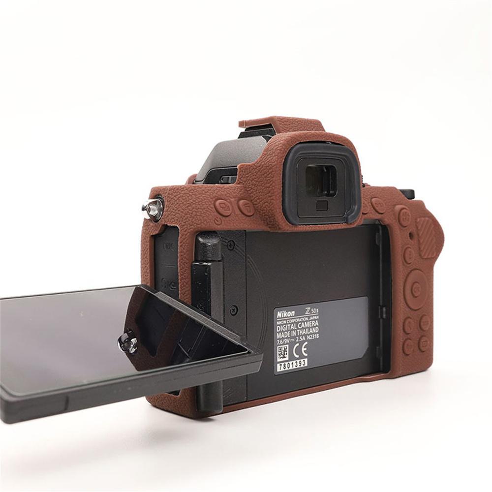 Z50II Soft Armor Skin Silicone Case Cover For Nikon Z50II Z50 Mark II Camera Bag Body Skin