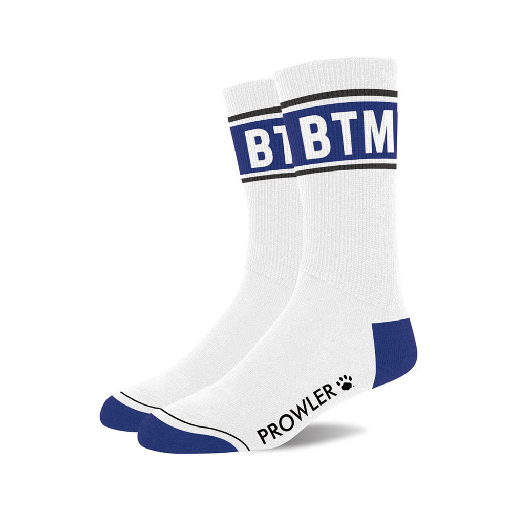 Chaussettes BTM Blanc-Bleu - Prowler RED - CHAUSSETTES
