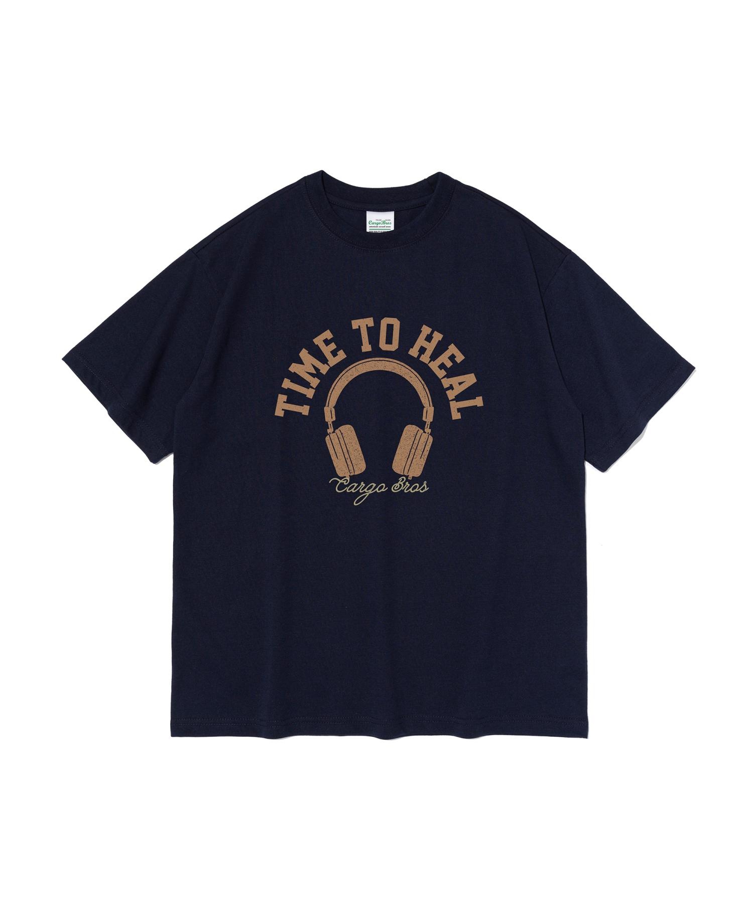 Cargo Bros Sound Hill Short Sleeve T-Shirt (Navy) M