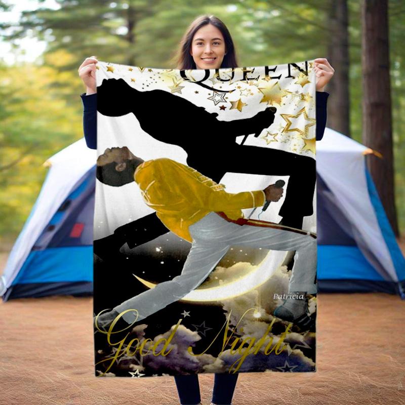 1pc Famous Star Blanket, All Season Lightweight Home Office Outdoor Nap Multifunctional Blanket