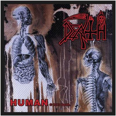 Naszywana tkana naszywka Death Human