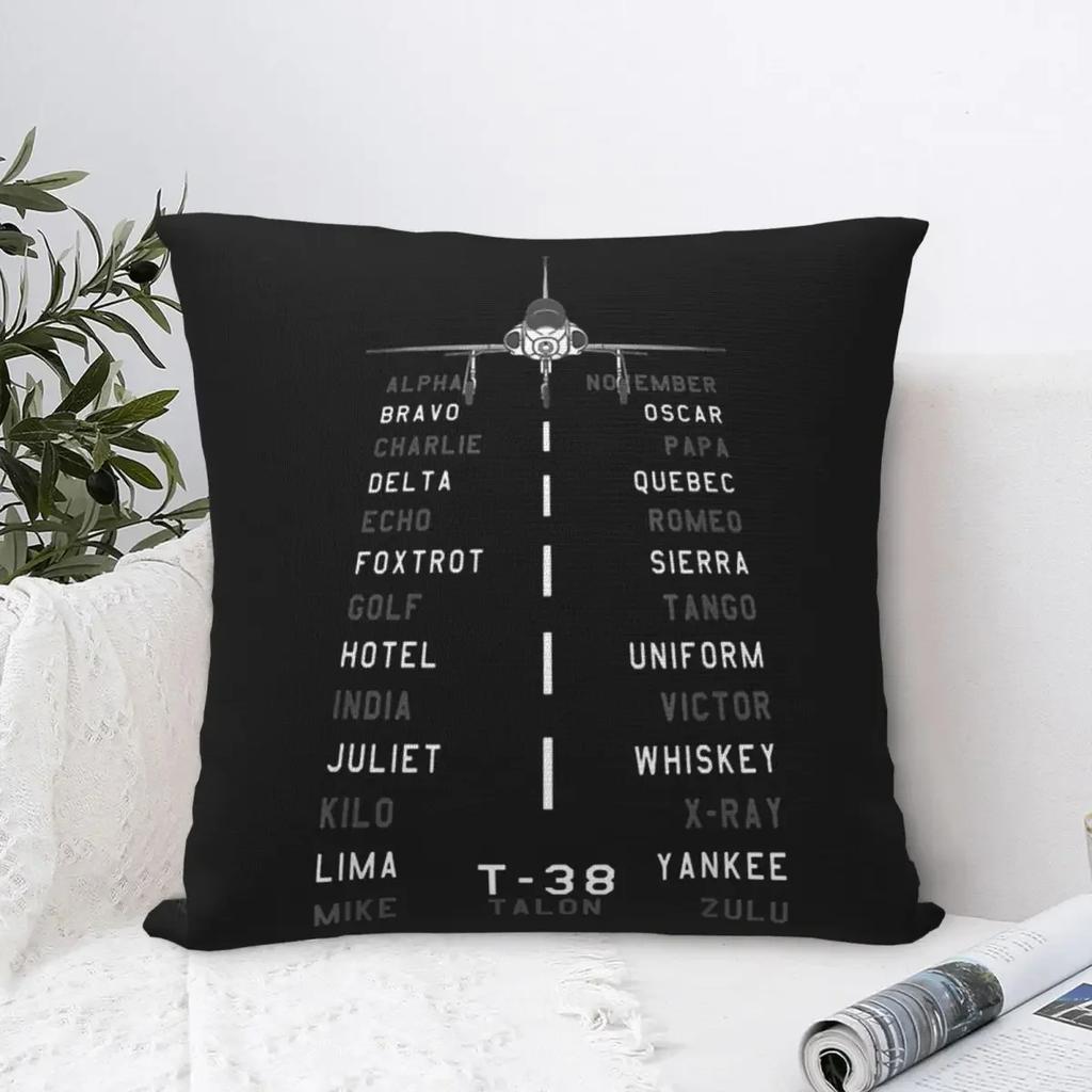 Pinyin List Lot Prezent Samolot Pilot Samolotu Nadruk Poszewka na Poduszkę Sofa Poszewka na Poduszkę Wystrój Domu Impreza Samochód Pościel