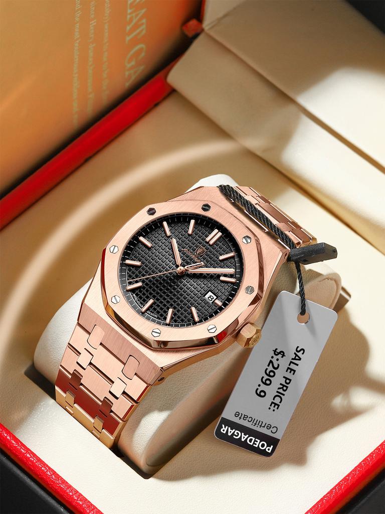 Luxury Men'S Watch Waterproof Luminous Luxury Watch