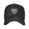 Fashion Unisex Gothic Traditional Tattoo Tiger Head Baseball Cap Adult Adjustable Dad Hat for Unisex Women Hip Hop Snapback Hats