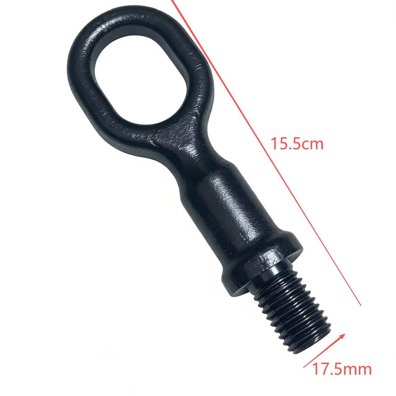 

Compatible Trailer Hitch Tow Hook for Volkswagen Touareg (2011-2017) & Porsche Cayenne - Front Pull Hook.