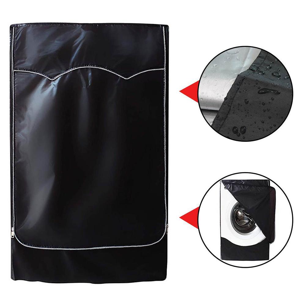 Waterproof Dryer Cover Front Open Oxford Cloth Washing Machine Protection Sleeve Sunscreen Aging Resistance Household Supplies