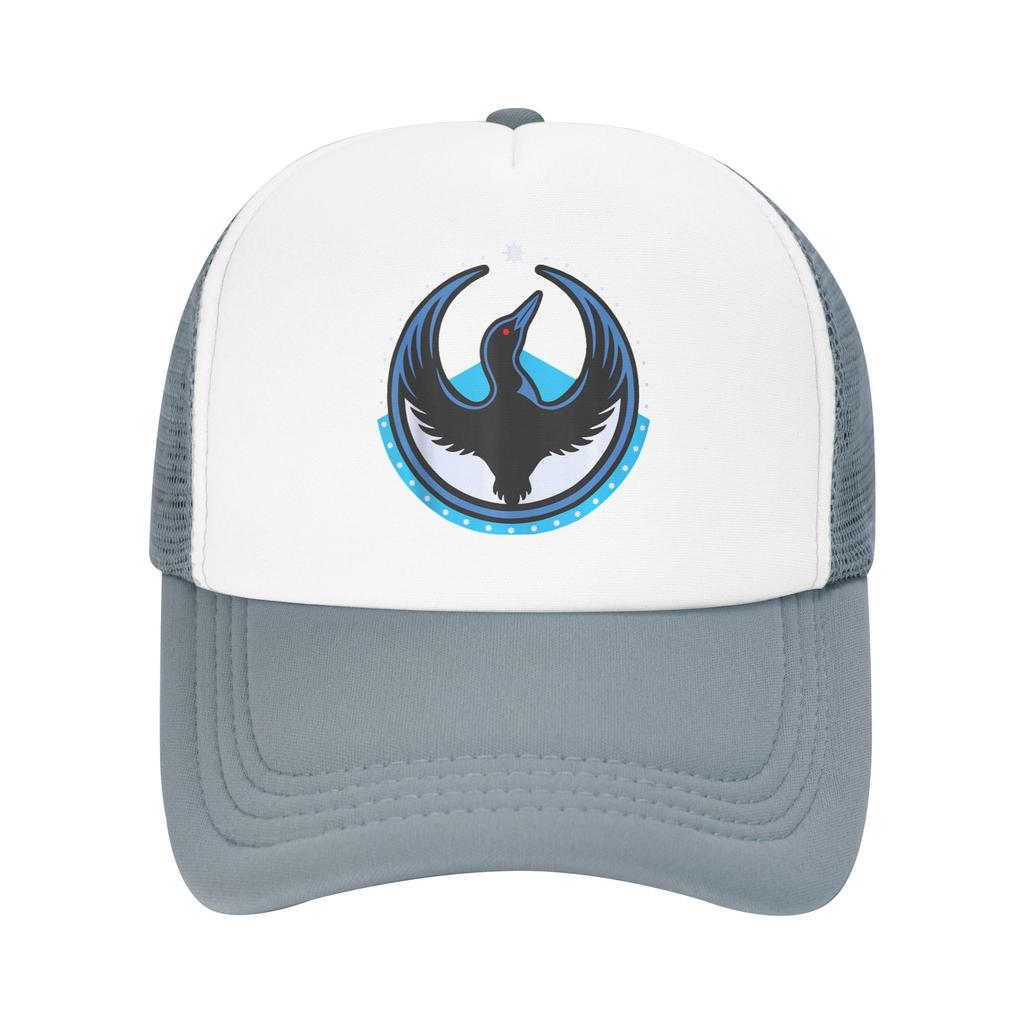 Minnesota Rebel Bird Alliance Resistance No Kings Loon Baseball Cap Hunting Camping Breathable Trucker Hat Design Snapback Cap