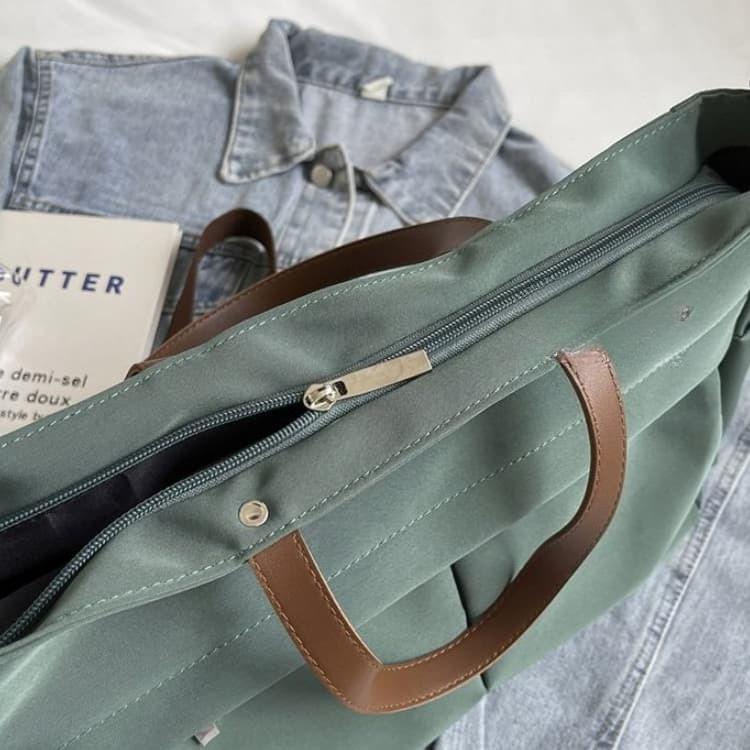 Large capacity nylon tote bag women's shoulder messenger bag