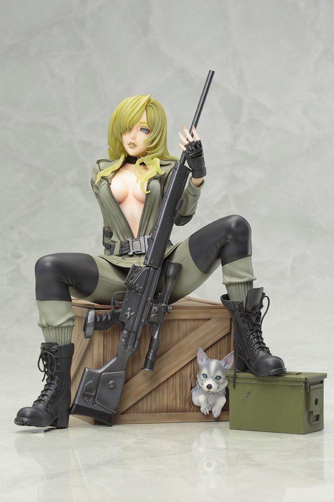 Kotobukiya Metal Gear Solid Bishoujo Sniper Wolf Scale PVC Painted Finished Figure 1/7