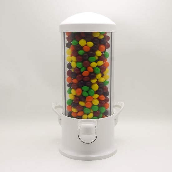 1/2 ks Trojitý automat na sladkosti Cukríky, Orechy, Želé fazuľky, Arašidové žuvačkové guľôčky, Dávkovač na pochutiny 3-v-1 Stolný automat na sladkosti