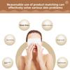 100 Blatt Einweg-Augenmaskenpapier, Vliesstoff Augenpflege-Pads Papier Augenabdeckungen, Baumwoll-Spa-Augenpads für Gesichtsbehandlungen