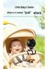 Octopus Handheld USB Fan: Silent Stroller & Desktop Fan with Night Light