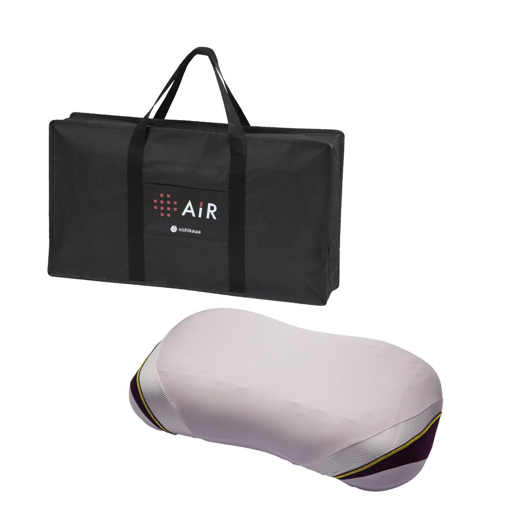 [Campaign Eligible] [Includes Original Sticky Notes] Nishikawa Air 4D Pillow. This Height-adjustable Conditioning Pillow Features a Special 4D