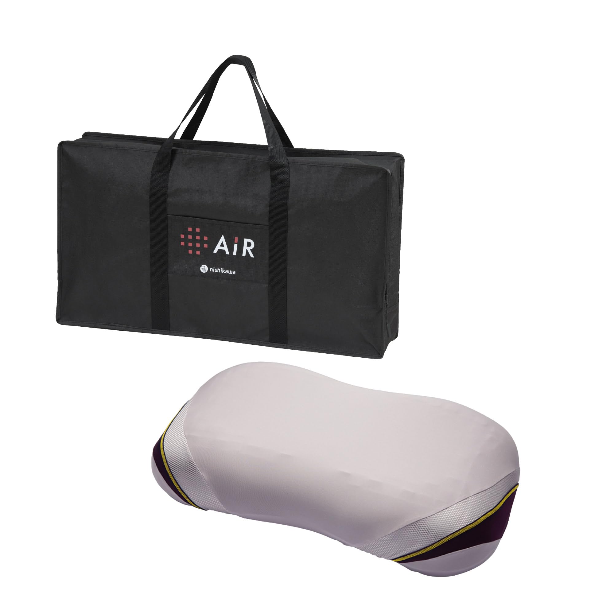 

[Campaign Eligible] [Includes Original Sticky Notes] Nishikawa Air 4D Pillow. This height-adjustable conditioning pillow features a special 4D