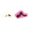Silicone Flower Vase Molds Face Book Shape Flowerpot Moulds Planter Molds Silicone Texture for Hand-Making Planter
